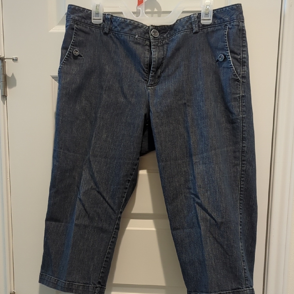 Dockers Blue Ankle Cropped Jeans Classic Style